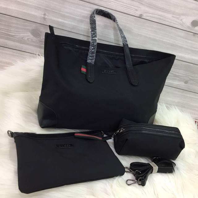 TERLARIS gucci tote kanvas 3 in 1