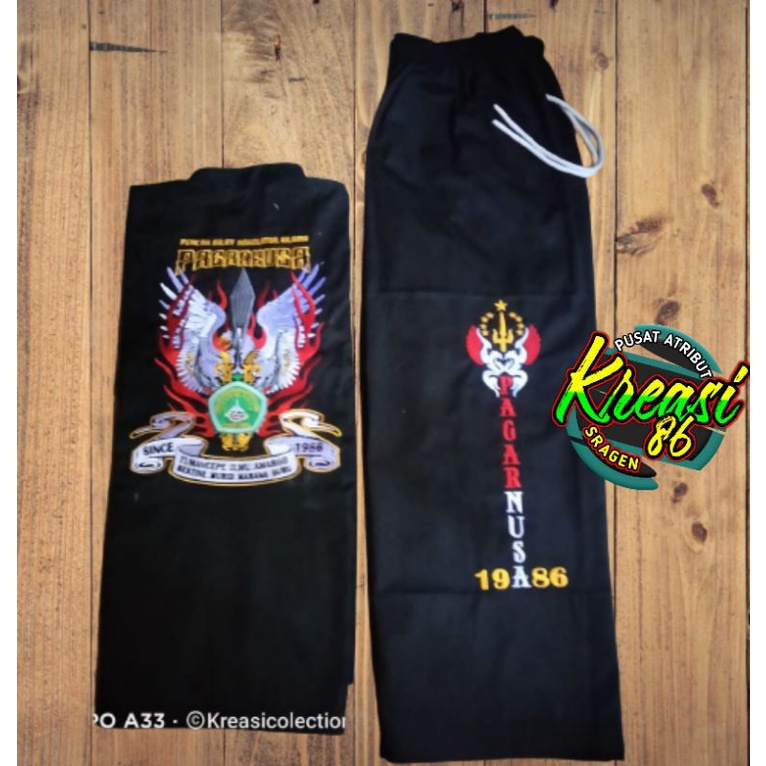 pagar nusa -baju/seragam /sakral bordir pagar nusa