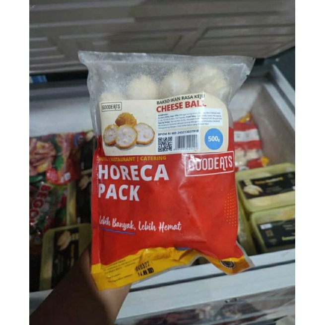 

Goodeats Horeca Pack Cheese Ball Termurah / Goodeats Bakso Ikan Rasa Keju