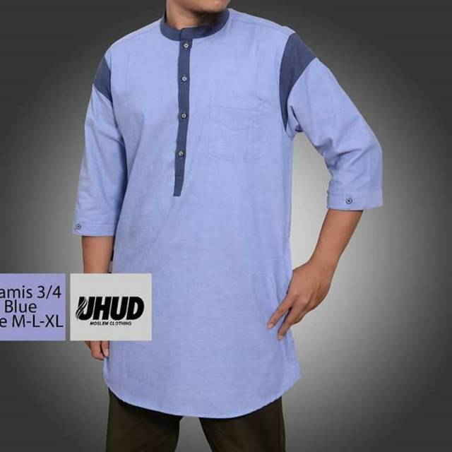 Koko Kurta pria UHUD cloth lengan3/4