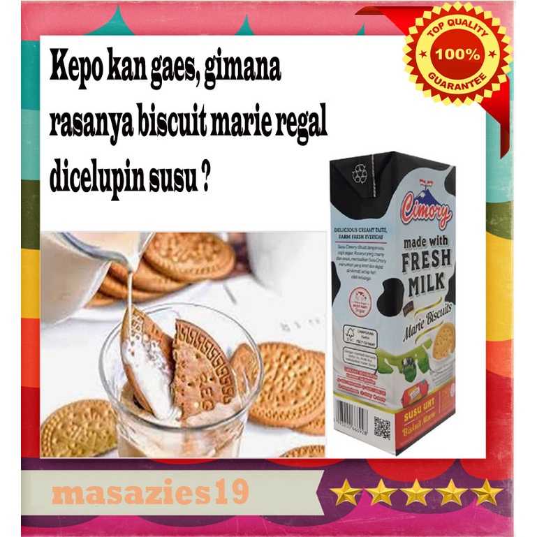 Jual Cimory Marie Regal Biscuit Uht 250 Ml Varian Unik Gabungan Susu