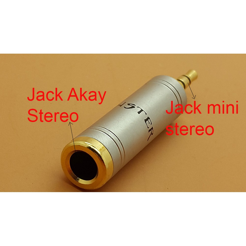 Converter Jack akay stereo To Jack Mini Stereo 3,5 mm MONSTER