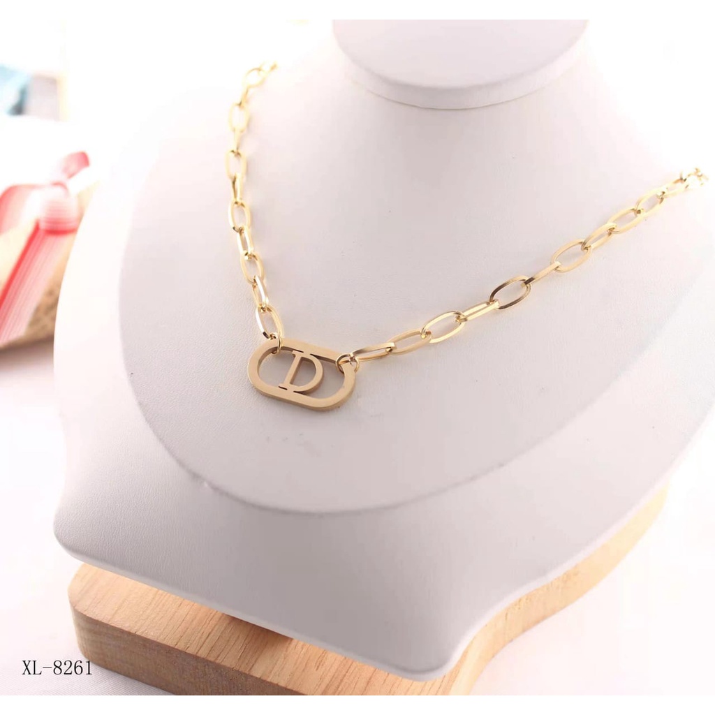 Kalung titanium terbaru perhiasan fashion 8261,8472