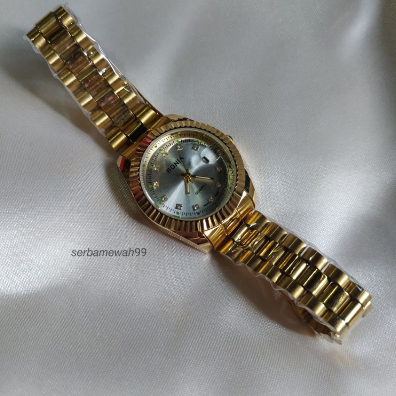 JAM bonia diamond rolex jam tangan wanita