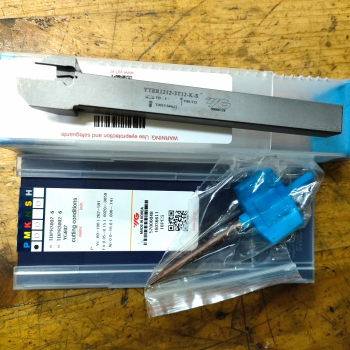 1SET HOLDER+INSERT TFPR3002-6 /HOLDER YTER 1212-3T12-K-S YG TURN