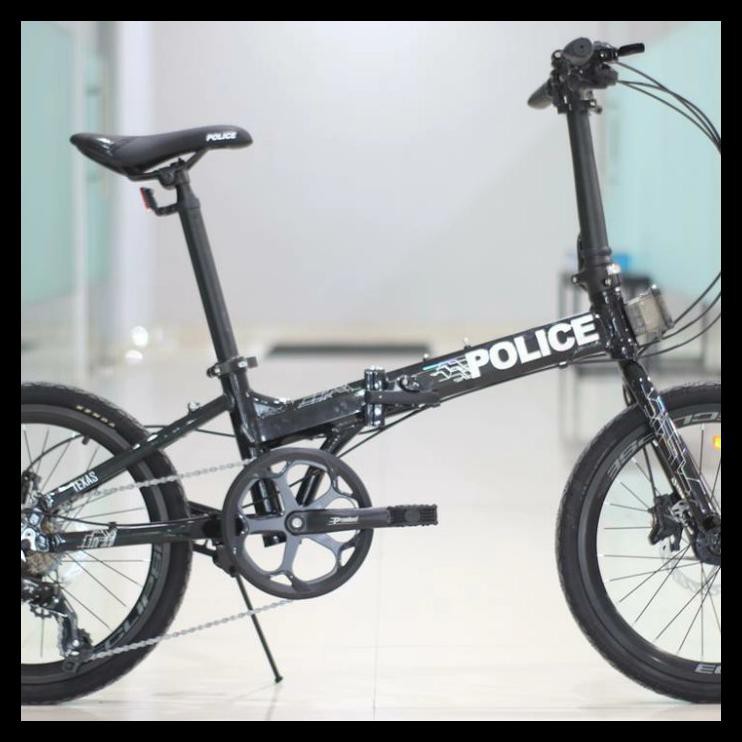 Sepeda Lipat 20 Element Police Texas New