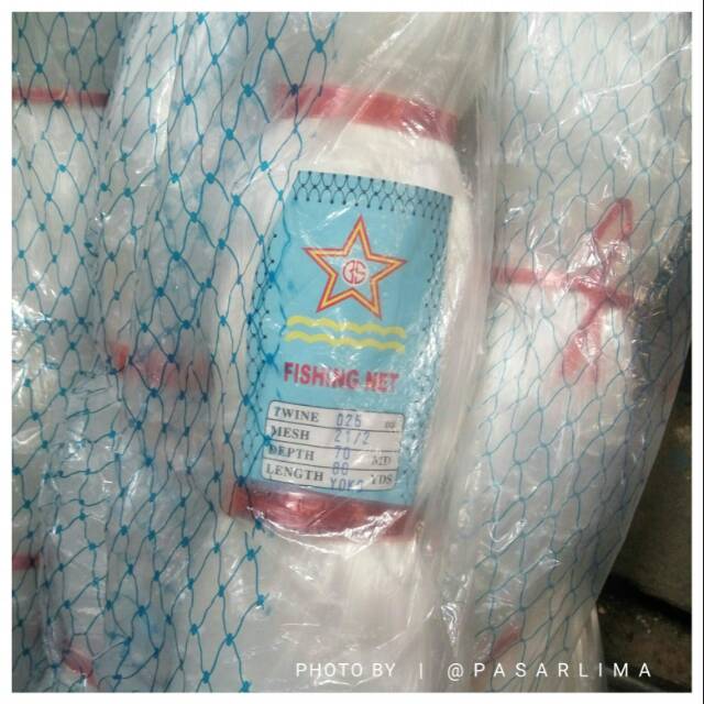 Jaring Ikan senar 2.5 inch 0.25 mm