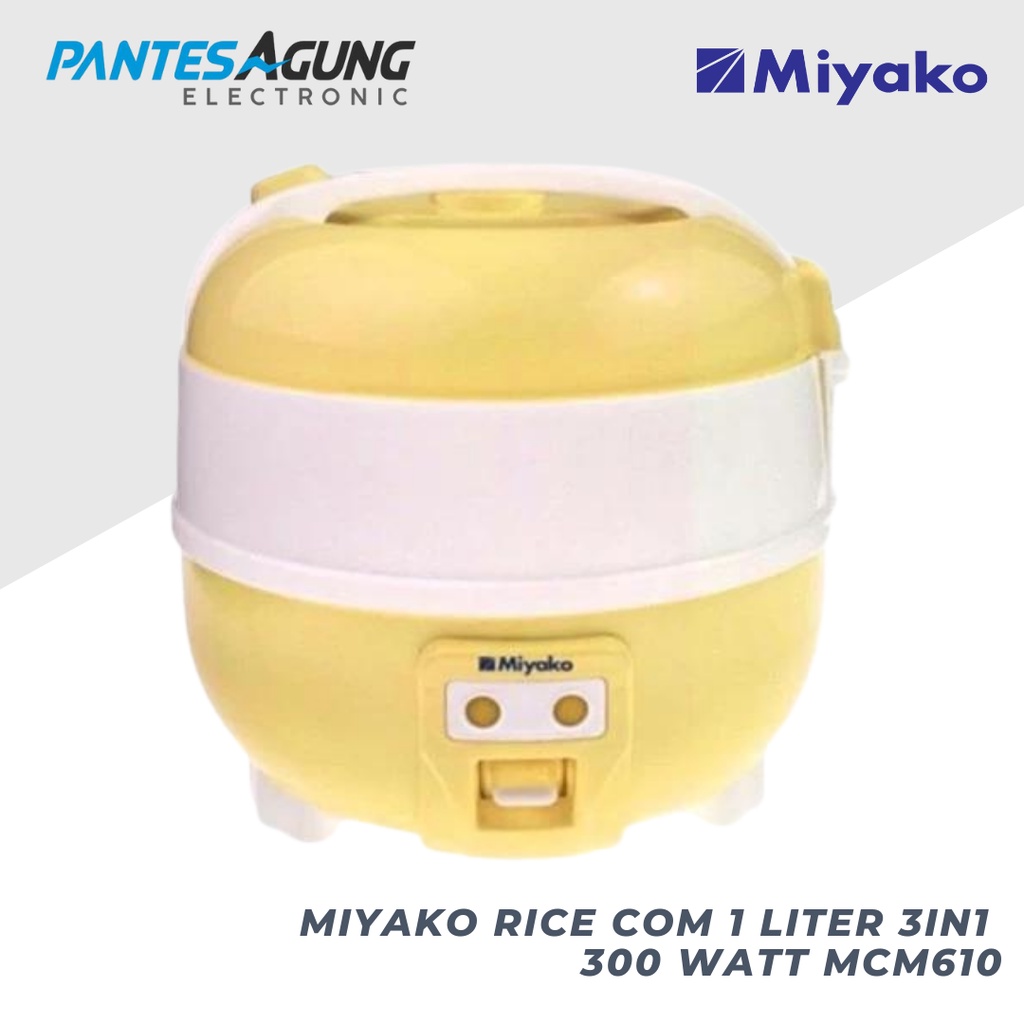 Miyako Rice Com 1 Liter 3in1 300 Watt MCM610