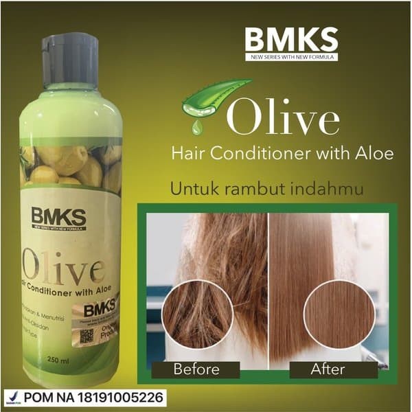 BMKS OLIVE CONDITIONER 250ML ORIGINAL BPOM