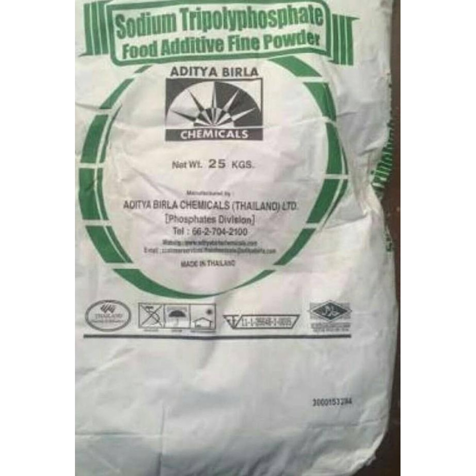 

GALERY SODIUM TRIPOLYPHOSPHATE / STPP / STTP FOOD GRADE. || 1 kg. AR8