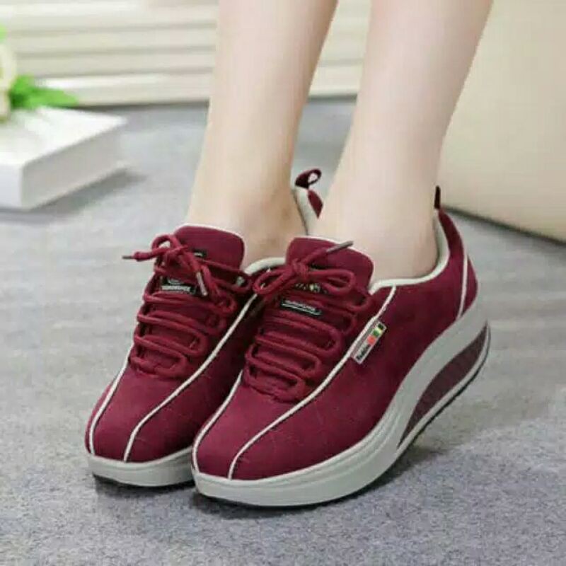 SEPATU WANITA | SEPATU SNEAKERS KETS WANITA KOREA PREMIUM MURAH HIGH QUALITY 037