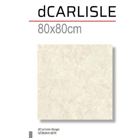 NEW PRODUCT ROMAN GRANIT GRANDE 80X80 GT809416FR DCARLISLE BEIGE