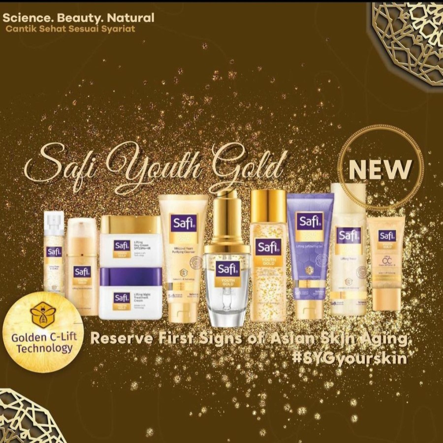 SAFI YOUTH GOLD / Safi Elixir / Safi Malaysia / Safi - whipped f clean