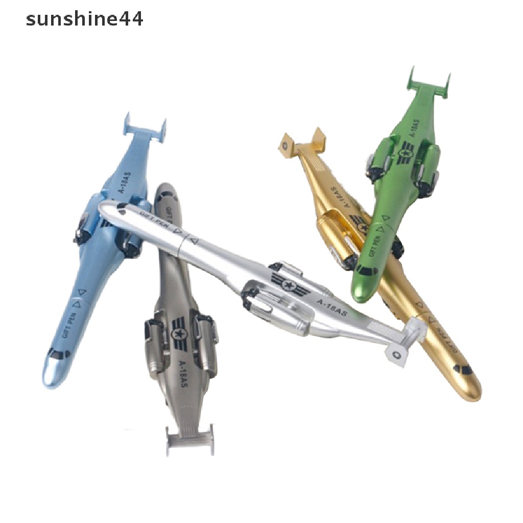 Sunshine Pulpen Gel 0.5mm Bentuk Helikopter Untuk Pelajar / Kantor