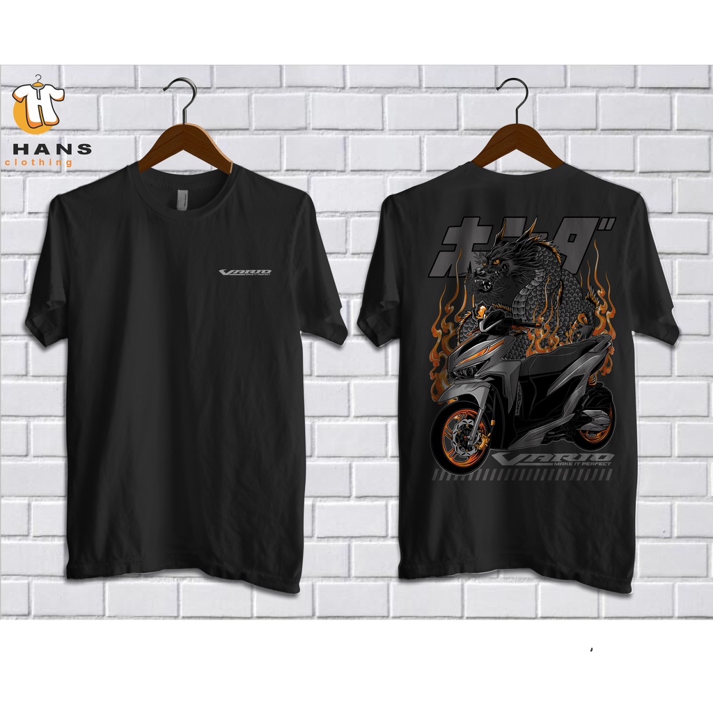 baju kaos otomotiv motor vario