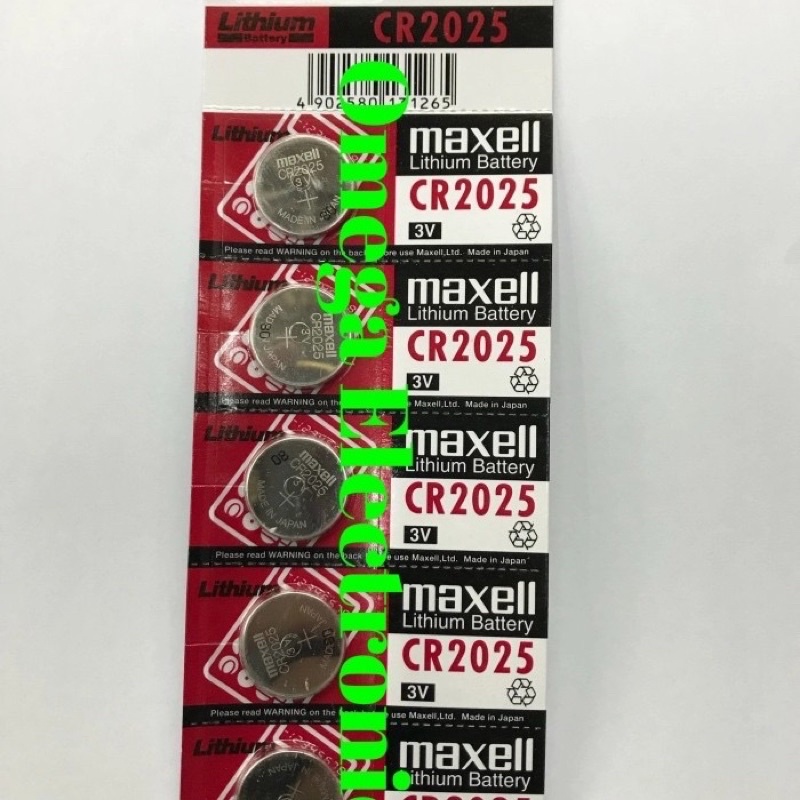 ORIGINAL Baterai Lithium Maxell 3V CR 2032 CR2032 CR 2025 CR2025 CR2016 CR 2016 Battery Batre CMOS