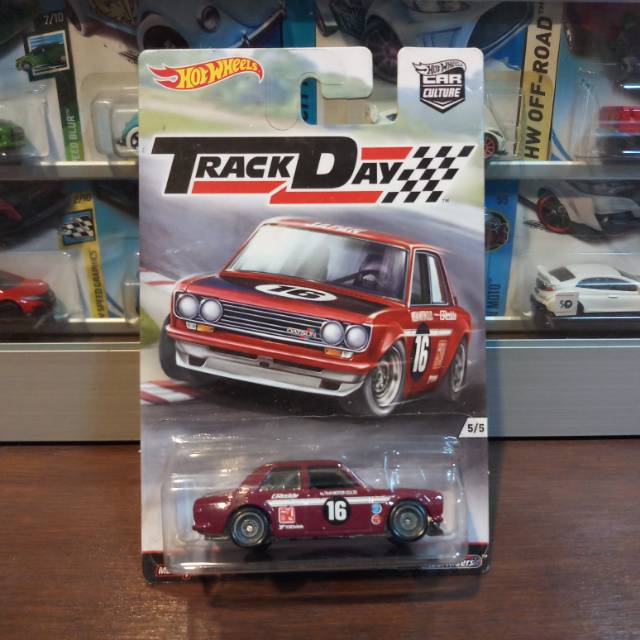 Hot Wheels Datsun Bluebird 510 - Track Day - Premium