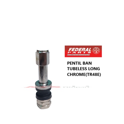 Jual Pentil Ban Tubeless Federal Besi Long Chrome Fp Pbt Lc Tr E Shopee Indonesia