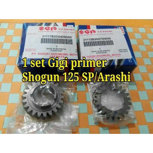 gigi primer Shogun 125 SP (kopling) gear primary shogun 125sp ori sgp