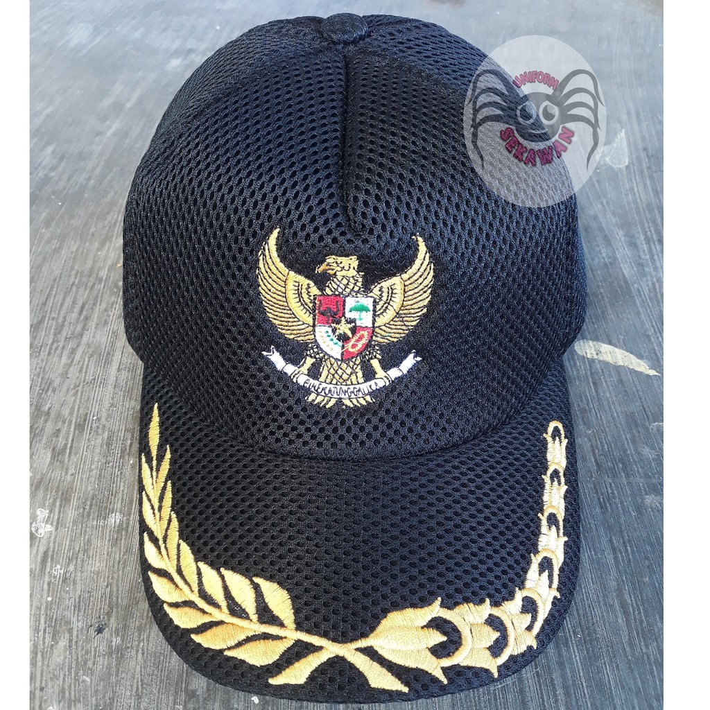 Topi Lapangan Garuda PNS Lurah