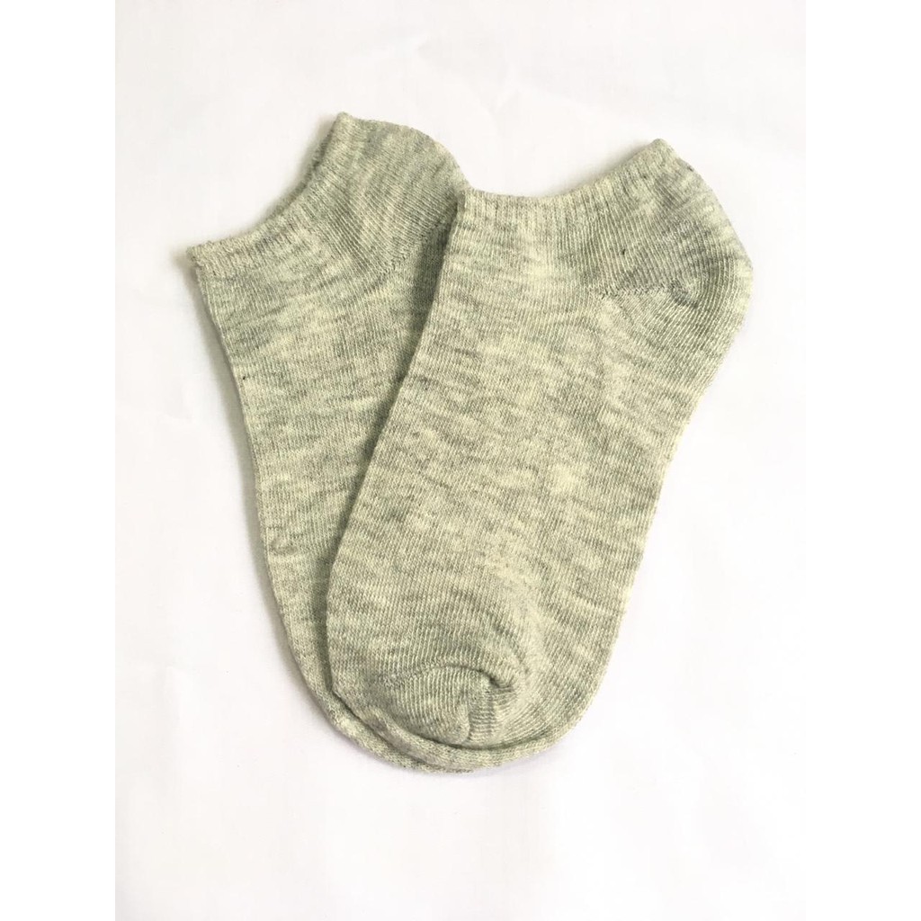 HaiWai COD (4) Kaos Kaki Polos Wanita Ankle Kaos kaki Cute Kaos Kaki Motif Kaos Kaki Semata Kaki Socks U16-2
