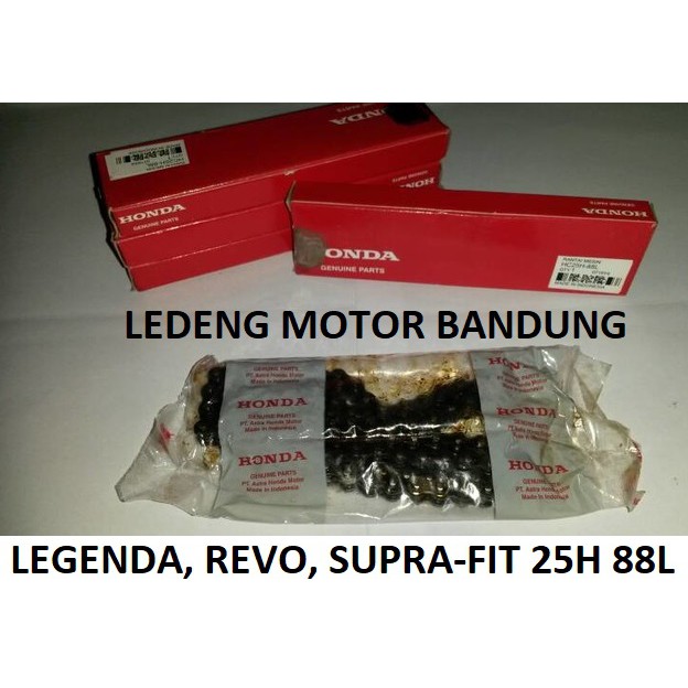 Rantai Keteng Legenda Supra-Fit Chain Kamprat 25H 88L Original Honda