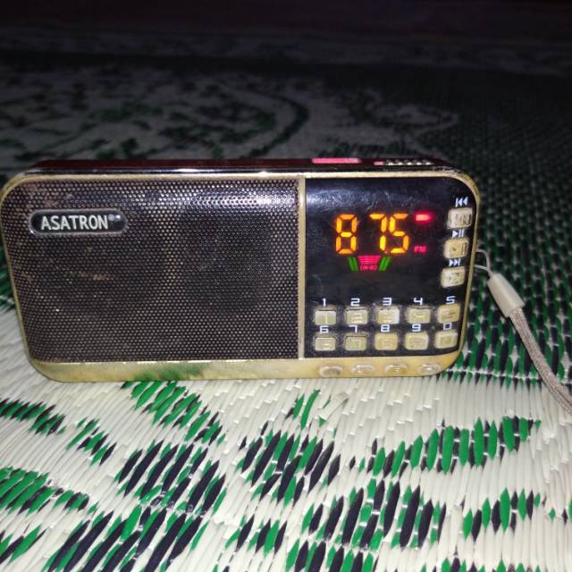 Radio FM Mini plus Mp3 ASATRON Suara Jernih