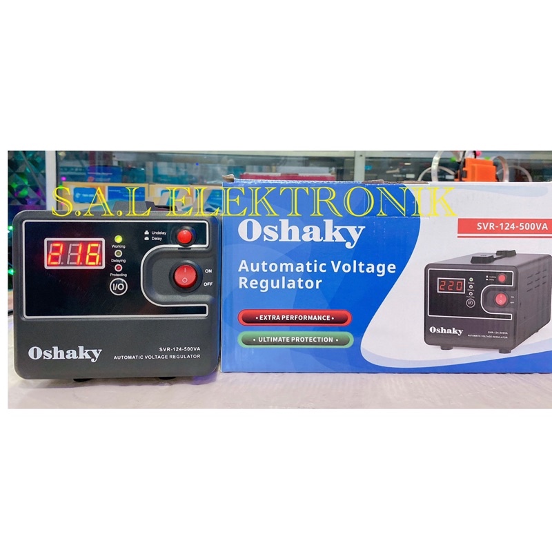 Stavol Stabilizer Penyeimbang Listrik 500Watt Digital Edition