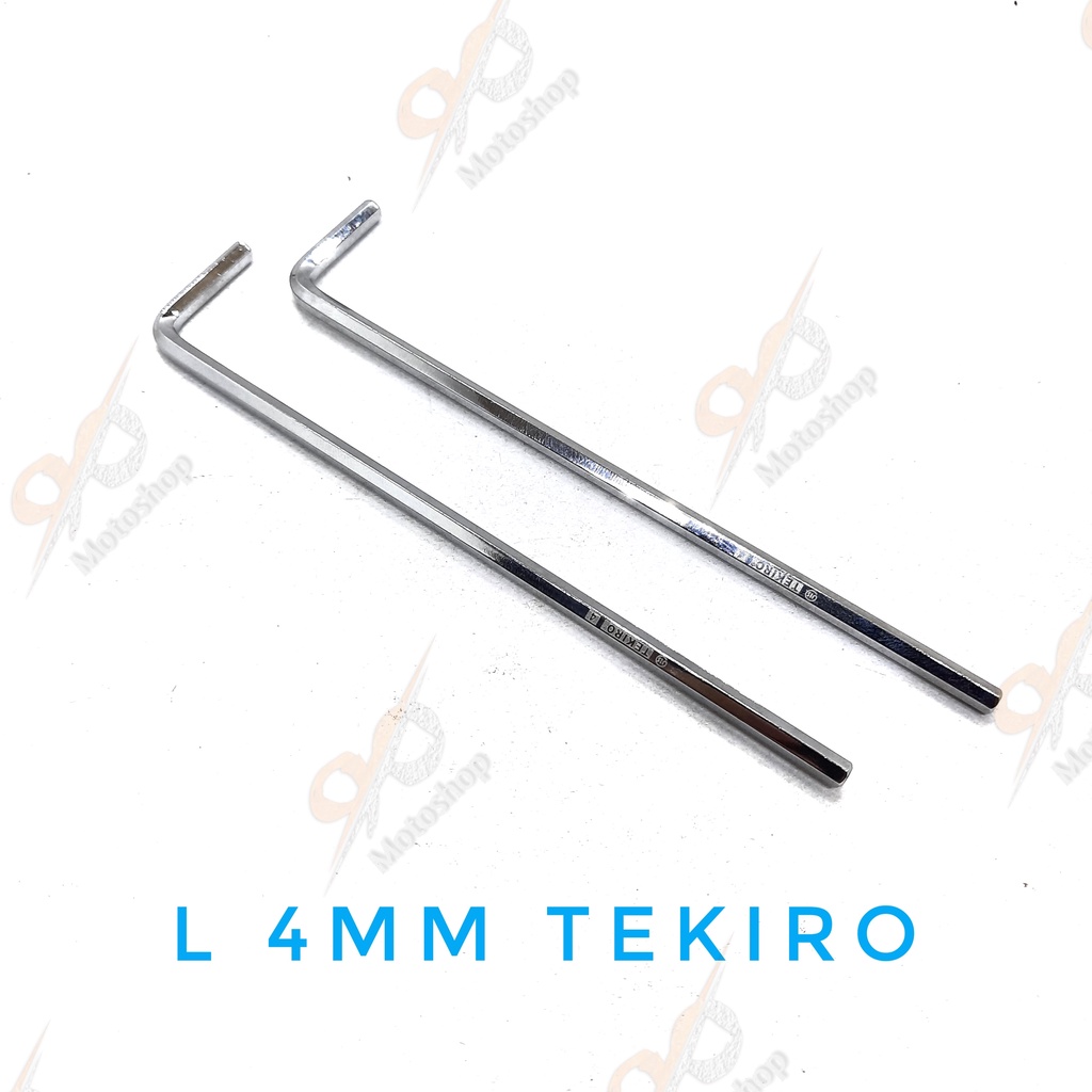 Tekiro Kunci L Eceran Panjang 3mm 4mm 5mm 6mm L Hex Key Long 4 5 6 Satuan Tekiro Asli