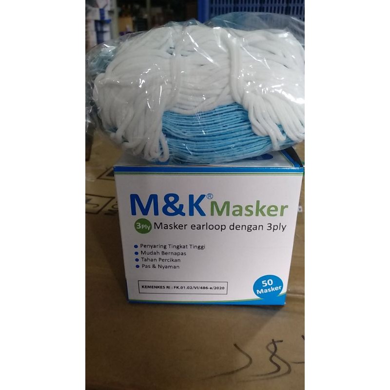 FACE MASK / MASKER 3PLY