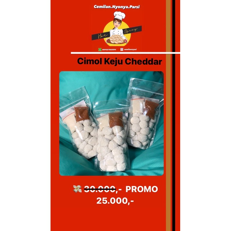 

[Cemilannyasi] Cimol Keju Cheddar