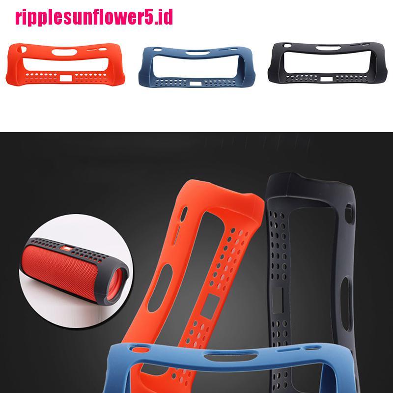 # Kaos T-Shirt Wanita Lengan Pendek Motif Print #Casing Pelindung Bahan Silikon Untuk JBL Flip 5 Bluetooth