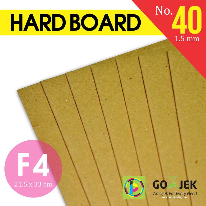 

Jual Karton Board No. 40 Ketebalan 1,5 mm size F4 (215 x 330) Terlaris