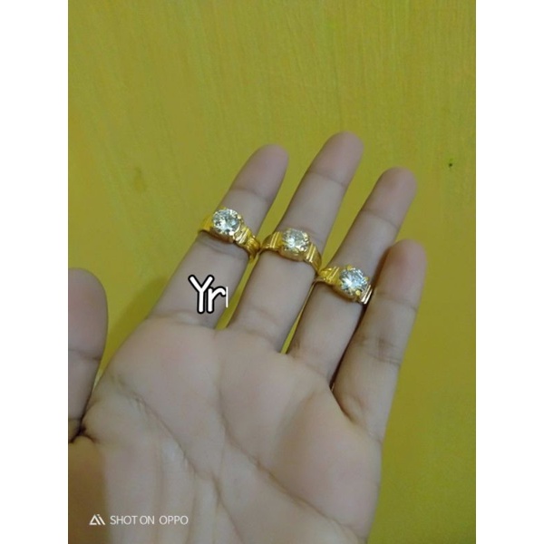 set gelang nori plus cincin permata