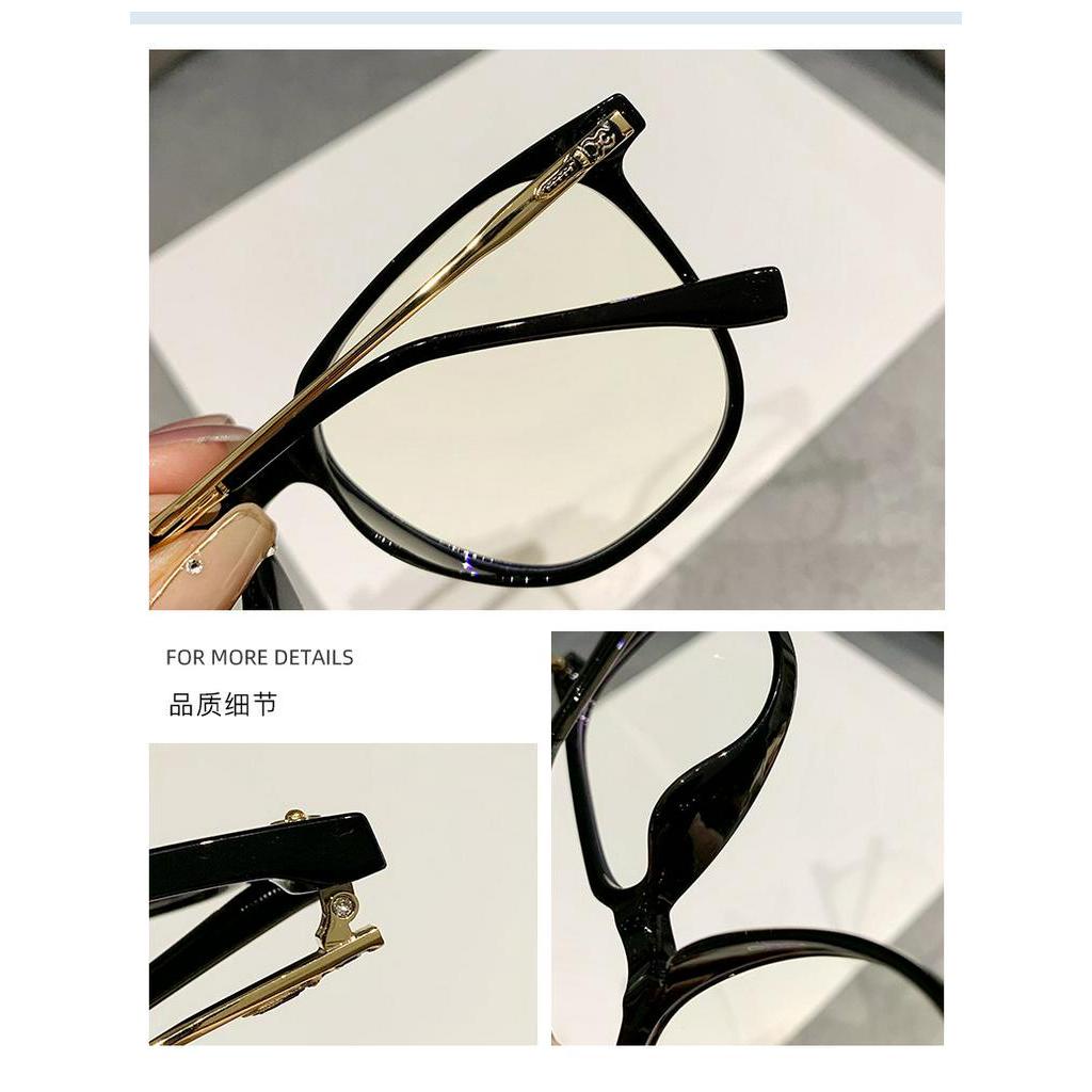 Frame Bahan TR90 Ringan Kacamata fashion square anti Radiasi