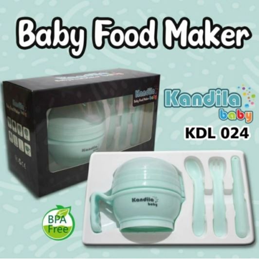 Baby Home Food Maker Pembuat Makanan Bayi Alat MPASI BABYSAFE / KANDILA / RICHELL / PIGEON / LITTLE BABY Multifood Grinding Set