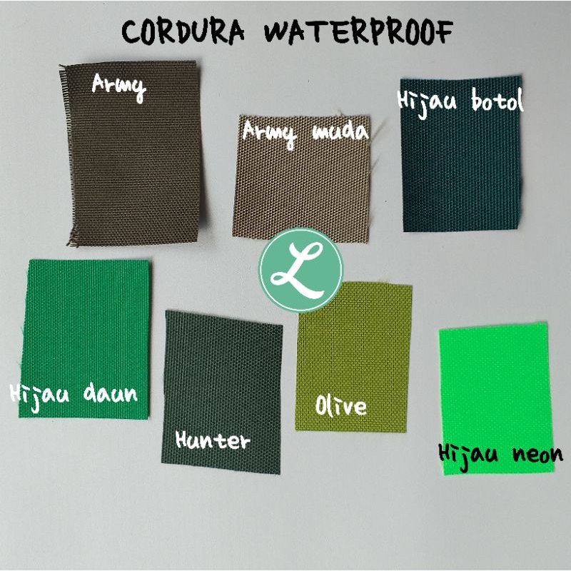 KAIN CORDURA POLOS / BAHAN CORDURA / KAIN WATERPROOF / BAHAN TAS