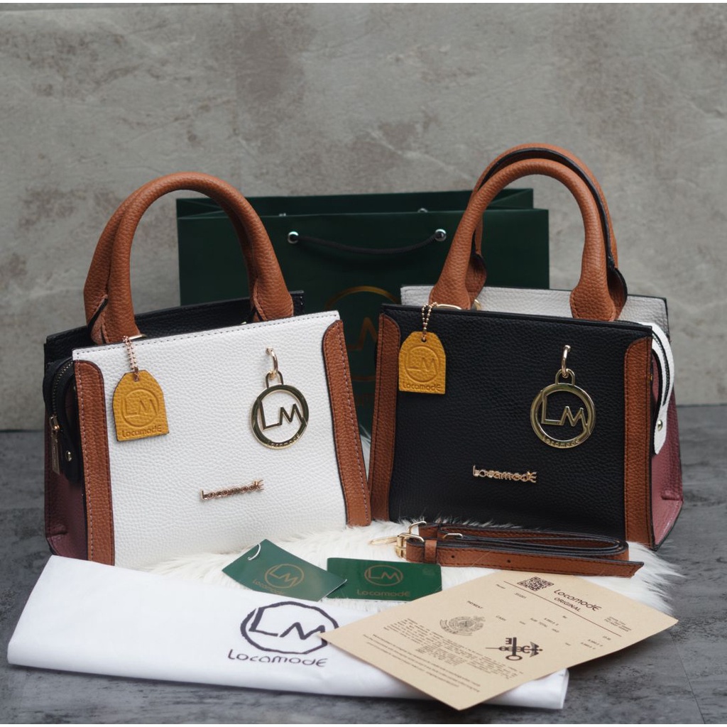 Tas wanita LOCAMODE ZOE MEDIUM ORIGINAL BRAND PREMIUM