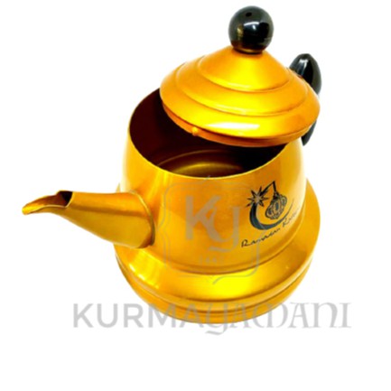 Teko Air Zam Zam Zamzam 1,5 Liter Merek Saleem Mazaya / Teko Arab / Teko Air