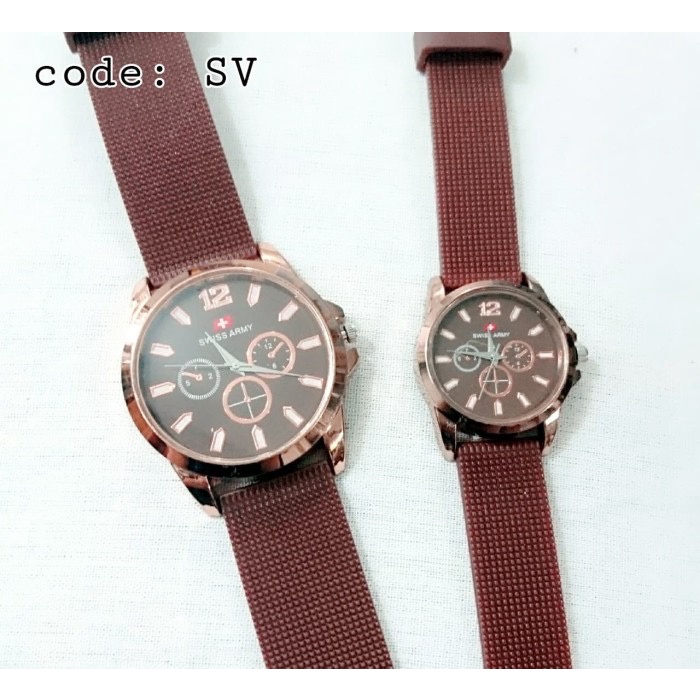 jam tangan cowok analog high quality ( kode SV )