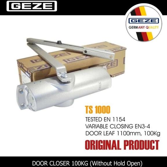 

DOOR CLOSER GEZE TS1000C NON HOLD OPEN ORIGINAL Murah