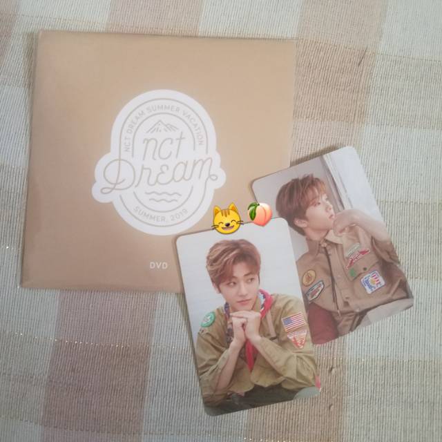 Dvd & jaemin & jisung PC withdrama benefit nct dream summer vacation kit