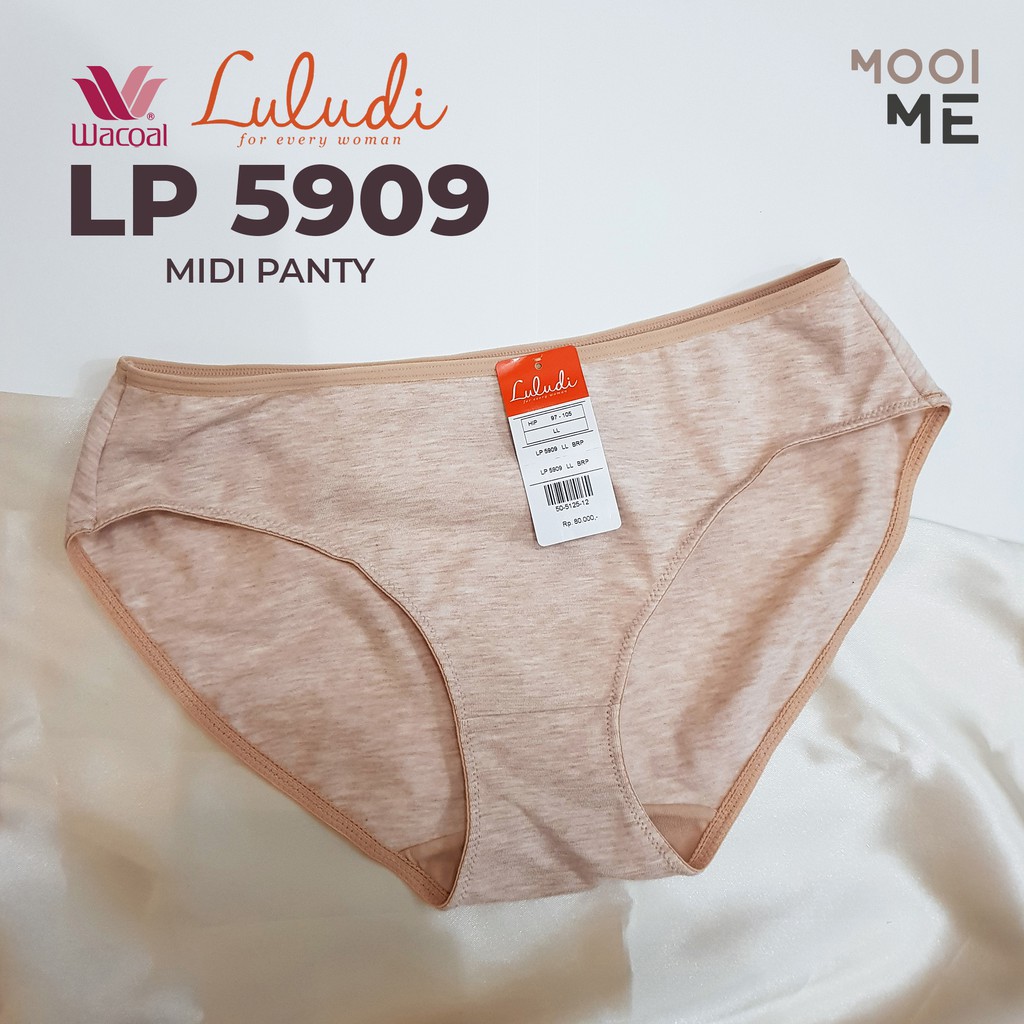 Luludi LP 5909 Midi Panty (Celana Dalam) Katun Polos