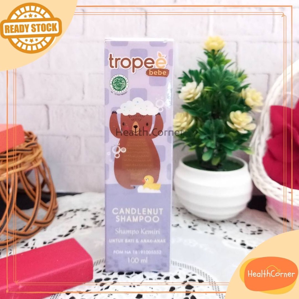 Tropee bebe candlenut shampoo 100ml