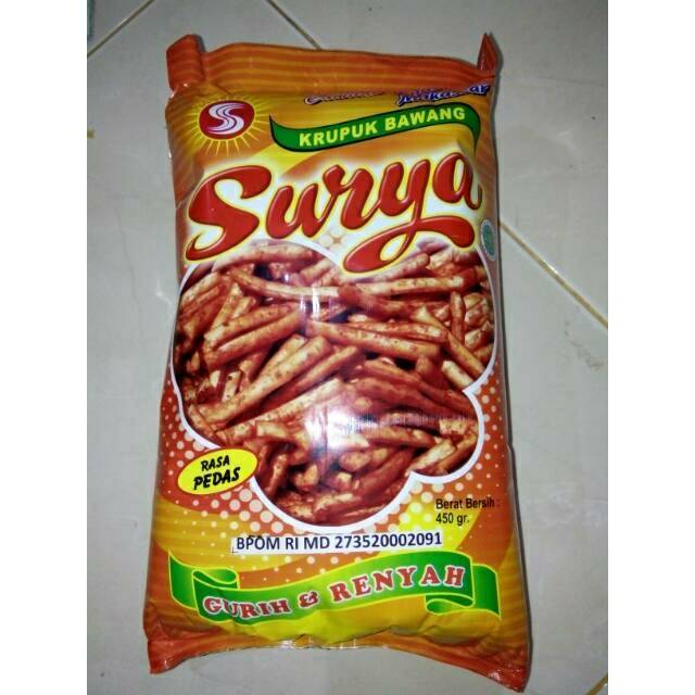 

Keripik bawang khas Makassar 450gr