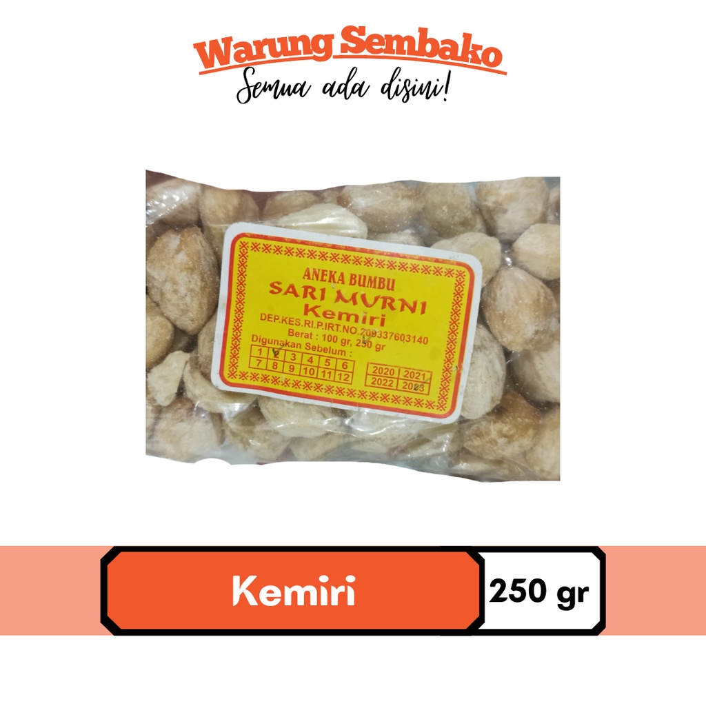 

Kemiri Sari Murni 250 gr