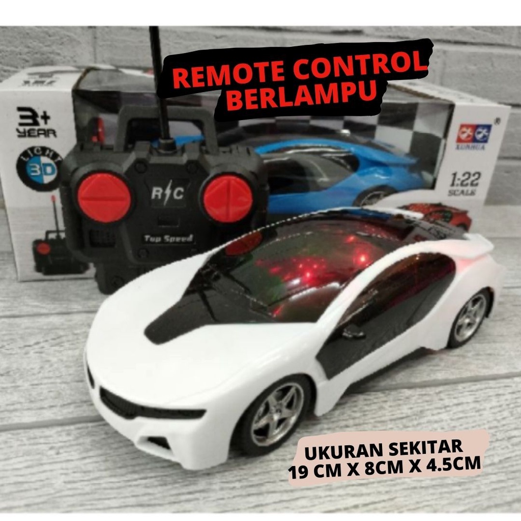 Mobil Remote Control Mini SEDAN Ban Berlampu New RC Sport Car Car Mini 96D | Mainan Anak LAki Laki