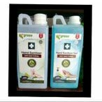 hand sanitizer go green 1liter gell dan cair