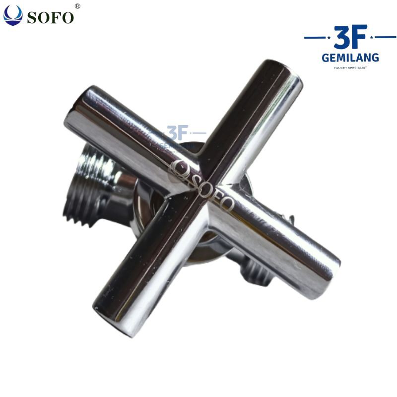 Sofo - Kran Shower BALING CHROME ELEGAN 1/2 INCH PREMIUM QUALITY