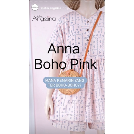 Anna Boho Pink by Angelina Atelier